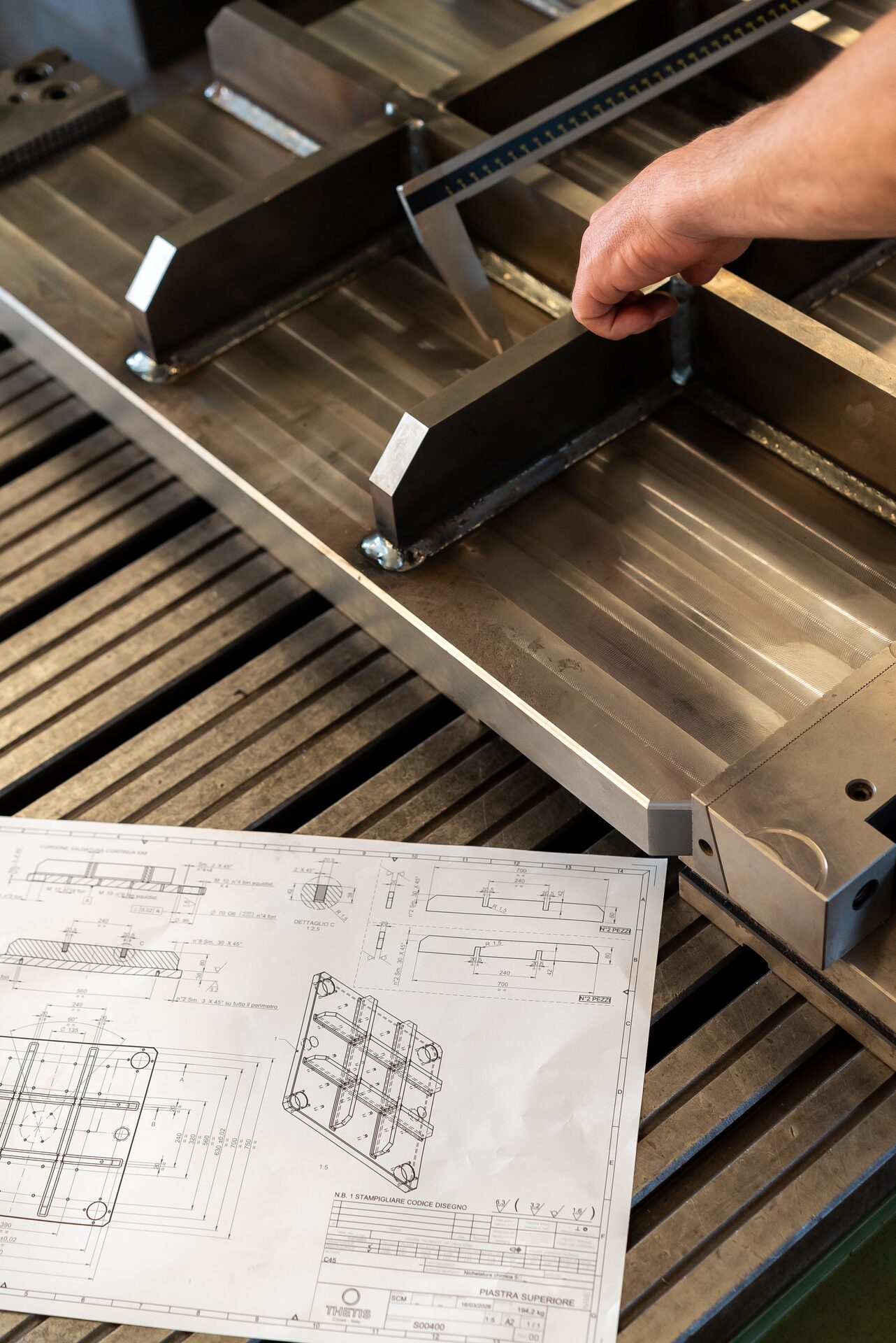 Costruzione componenti su disegno